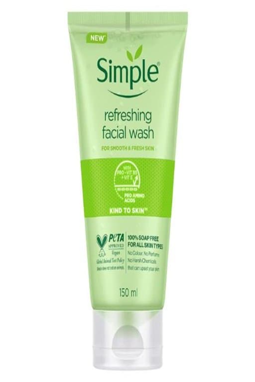 Simple Kind To Skin Refreshing Face Wash 150 ml